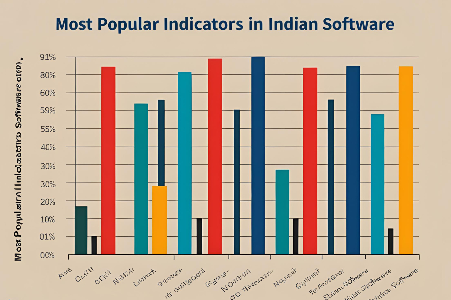 Most Popular Indicators Used in Indian Software